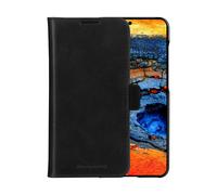 dbramante1928 Lynge - Étui à rabat pour téléphone portable - cuir pleine fleur - noir - pour Samsung Galaxy A56