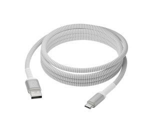 dbramante1928 CB25ACGR7118 câble USB USB 2.0 2,5 m USB A USB C Blanc