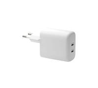dbramante1928 CH20EUWH7122 : Chargeur Secteur Universel 20W, 2 Ports USB Type-C, Charge Rapide GaN, Blanc, Usage Intérieur