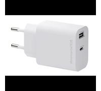 dbramante1928 CH25EUWH7244 Chargeur Secteur Intérieur Universel Blanc - 1x USB 2.0 + 1x USB Type-C, 25W, PPS, 110-240V