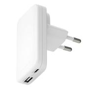 dbramante1928 Chargeur Re-charge Pro Slim USB-C 20 W et USB-A 18 W Blanc
