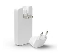 Dbramante1928 Chsleuwh7200 Caricabatterie Per Dispositivi Mobili Universale Bianco Ac Interno (rE-Charge Pro Eu Slim Charger - UsB-C 65w+30W-A - Warr