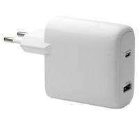 dbramante1928 re-charge - Adaptateur secteur - 65 Watt - 2 connecteurs de sortie (24 pin USB-C, USB) - blanc - Europe