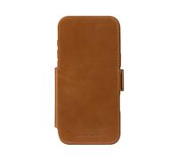 19twenty8 Étui à rabat Copenhagen – cuir pleine fleur brun clair – pour Apple iPhone 17 Pro Max