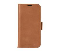 dbramante1928 Copenhagen Étui Folio Cuir Teint pour iPhone 16 6.1" avec Support et 3 Compartiments Cartes - Fermeture Magnétique, Résistant aux impacts