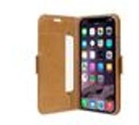 dbramante1928 Étui portefeuille Copenhagen Slim cuir pour iPhone 12 Pro Max 6,7" Marron