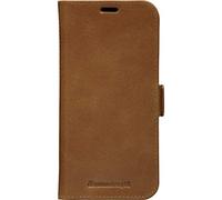 dbramante1928 - Copenhagen Slim Housse pour iPhone 12 Pro Max 6,7" - Portefeuille de Protection en Cuir de Haute Qualité - avec Compartiment Carte et Fonction Support - Marron