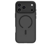 DBRAMANTE1928 Coque MagSafe Grenen pour iPhone 17 Pro Max - Plastique 100% recyclé GRS, Antichoc Noir