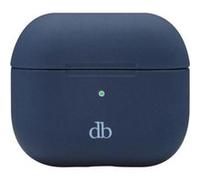 Accessoires audio Dbramante1928 Costa Rica - Etui pour boîtier de chargement des écouteurs sans fil - silicone, plastique recyclé - bleu Pacifique - pour Apple AirPods (3ème