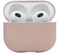 dbramante1928 Costa Rica - Étui pour écouteurs sans fil - plastique recyclé, silicone - sable rose - pour Apple AirPods (3ème génération)