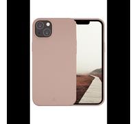 dbramante1928 Costa Rica Housse iPhone 14 Plus 6.7" Rose/Sable, Plastique Recyclé & Silicone, Résistance Impacts/Rayures, Recharge Sans Fil, Certifié FSC/GRS