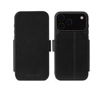 Copenhagen - Etui à rabat pour téléphone portable - cuir pleine fleur - noir - pour Apple iPhone 17 Pro Max