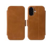 dbramante1928 Étui portefeuille Copenhagen pour iPhone 17 cuir Porte-cartes Tan Marron