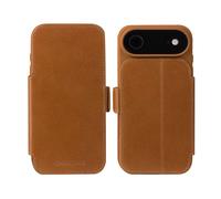 dbramante1928 Étui portefeuille Copenhagen en cuir Marron pour Apple iPhone 17 Air