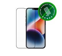 Eco-shield - Protection d'écran pour téléphone portable - couleur de cadre noir - pour Apple iPhone 13, 13 Pro, 14, 16e