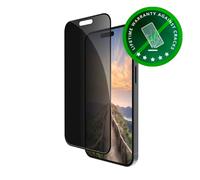 Eco-shield - Protection d'écran pour téléphone portable - verre - avec filtre de confidentialité - pour Apple iPhone 15 Plus, 16 Plus