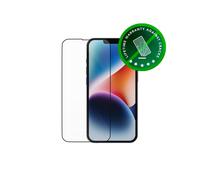 dbramante1928 Eco Protection d'écran PET 9H pour iPhone 13/13 Pro/14/16e - 6.1" (15.5cm) - Anti-rayures & Poussière - 0.4mm - Transparent/Noir