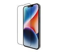 Eco-shield - Protection d'écran pour téléphone portable - couleur de cadre noir - pour Apple iPhone 13, 13 Pro, 14, 16e