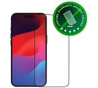 Dbramante1928 Eco-Shield - Protection D'écran Pour Téléphone Portable - Couleur De Cadre Noir - Pour Apple Iphone 15 Pro