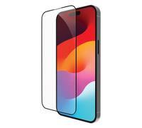 dbramante1928 Eco-shield - Protection d'écran pour téléphone portable - couleur de cadre noir - pour Apple iPhone 15 Plus