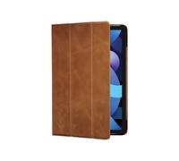 dbramante1928 Étui Folio Porte Carte RIIPGT001709 Cuir Marron pour iPad 10.9" (2022/10th Gen) - Taille écran max. 27.7cm, Fermeture magnétique, Fonction stand, Protection antichoc/rayures