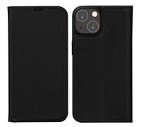DBRAMANTE1928, étui folio pour Apple iPhone 14 modèle Oslo en avec porte-carte, noir