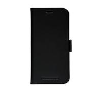 DBRAMANTE1928 Étui pour Apple iPhone 12 / 12 Pro Folio 2 en 1 Modèle Lynge Noir