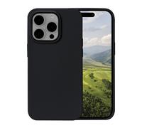 dbramante1928 Greenland Housse Noire pour iPhone 15 Pro - Protection Résistante Poussière/Rayures - Dimensions 76x11x150mm - Poids 27g
