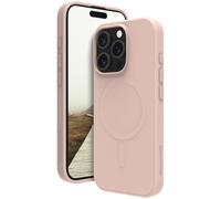 Greenland Pro - Coque de protection pour téléphone portable - Qi - compatibilité avec MagSafe - plastique - sable rose - pour Apple iPhone 16 Pro