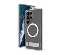 dbramante1928 Iceland Pro Qi2 Kick Housse Transparente pour Samsung Galaxy S25 Ultra 6.8" (17.3cm), Compatible Recharge sans Fil Qi2, Plastique Monochromatique