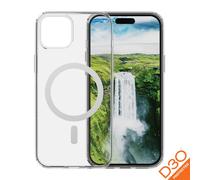 dbramante1928 Iceland Ultra D3O MS coque de protection pour téléphones portables Housse Transparent, Blanc Apple iPhone 15 Plus