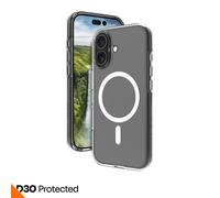 dbramante1928 Iceland Ultra - Cache arrière pour téléphone portable - Compatible avec MagSafe - D3O - Plastique 100% recyclé - Transparent