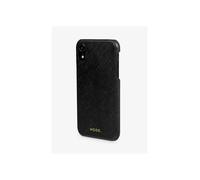 dBramante1928 IPHONE XR Mode London Pleine Fleur Saffiano Cuir Étui Coque Noir