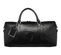 dbramante1928 Sac de voyage Kastrup 2 – 2ème génération, cuir pleine fleur, bandoulière, noir