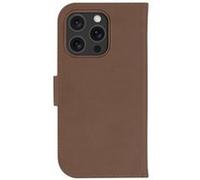 19twenty8 Étui portefeuille Lynge iPhone 16 Pro MagSafe cuir pleine fleur Tan Marron