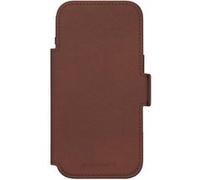 dbramante1928 Lynge - Étui à rabat pour téléphone portable - compatibilité avec MagSafe - cuir pleine fleur - brun foncé - pour Apple iPhone Air Marron
