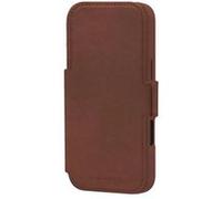 Lynge - Etui à rabat pour téléphone portable - compatibilité avec MagSafe - cuir pleine fleur - brun foncé - pour Apple iPhone 17 Pro Max