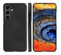 dbramante1928 Lynge - Étui à rabat pour téléphone portable - cuir pleine fleur - noir - pour Samsung Galaxy S25+ G