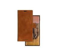 dbramante1928 Lynge Étui en cuir pleine fleur pour Samsung Galaxy S24 Ultra Marron clair