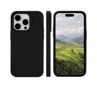 dbramante1928 Monaco MagSafe Cover pour iPhone 15 Pro Noir Anti-poussière Anti-rayure