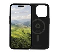19twenty8 Coque Monaco MagSafe – Plastique recyclé & silicone – Noir nuit – iPhone 15 Pro