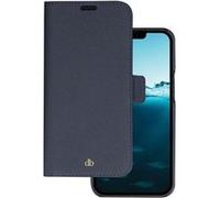 dbramante1928 New York - Étui à rabat pour téléphone portable - cuir durable pleine fleur grainé - bleu Pacifique - pour Apple iPhone 14 Pro G