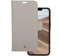 dbramante1928 New York - Étui à rabat pour téléphone portable - cuir durable pleine fleur grainé - dune de sable - pour Apple iPhone 14 Pro Max Gris G