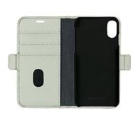 dbramante1928 New York - Étui à rabat pour téléphone portable - cuir Saffiano - lierre vert Vert G