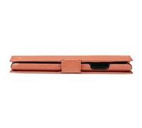 New York - Protection à rabat pour téléphone portable - cuir Saffiano - rose rouillée - pour Apple iPhone XS Max