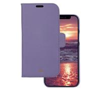 Dbramante1928 New York - Étui À Rabat Pour Téléphone Portable - Dos Magnétique Détachable - Cuir Saffiano - Mauve Db - Pour Apple Iphone 13 Pro Max