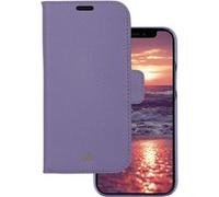 dbramante1928 New York - Étui à rabat pour téléphone portable - dos magnétique détachable - cuir Saffiano - mauve Db - pour Apple iPhone 13 Pro Max Mauve G