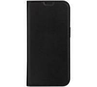 Oslo - Etui à rabat pour téléphone portable - polyuréthane (PU), plastique - noir - pour Apple iPhone 13, 14, 15, 16e