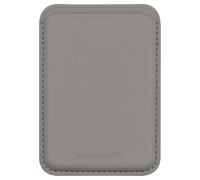 19twenty8 Porte-carte MagSafe Collection ICON anti-rayures pour iPhone Gris
