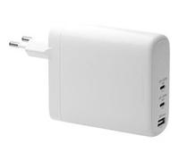 dbramante1928 dbramante1928 re-charge | Chargeur Secteur USB-C 140 watts + USB-C 100 watts + USB-A 18 watts Blanc Blanc